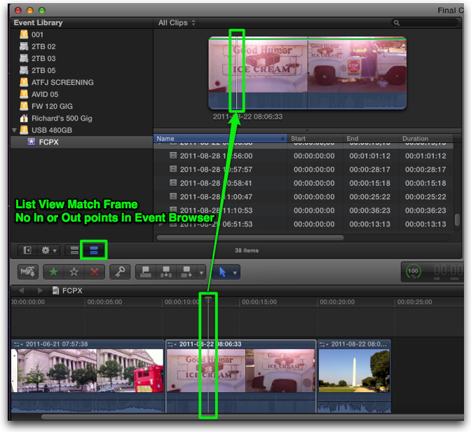 final cut pro shortcuts