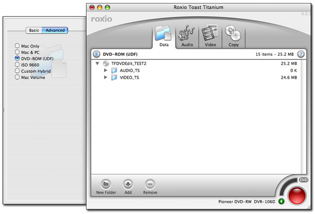 toast dvd supported formats